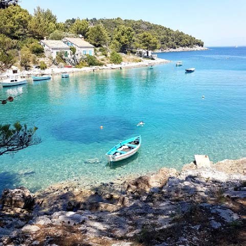 Clear water by Mali Lošinj