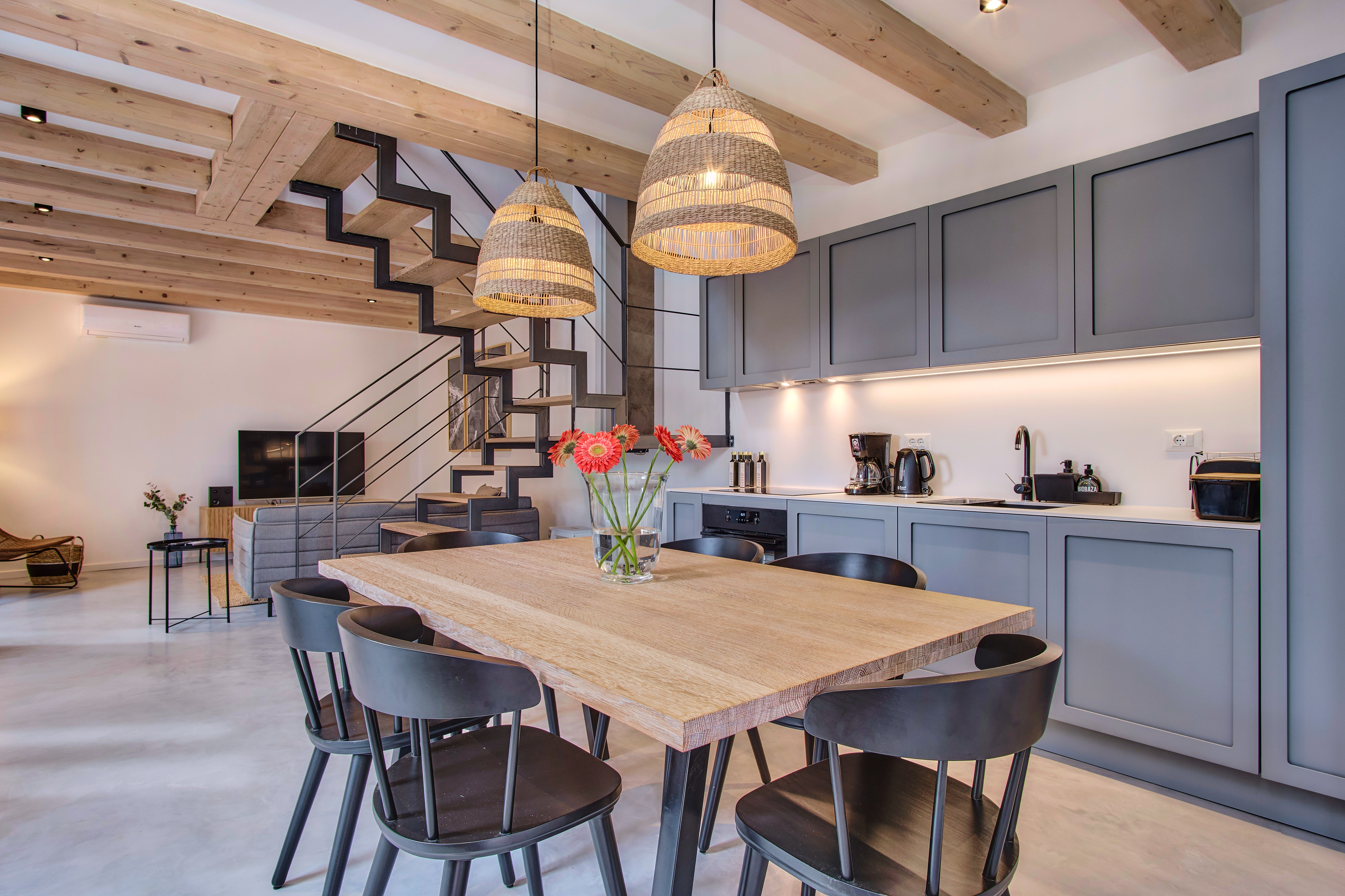 Living and dining room